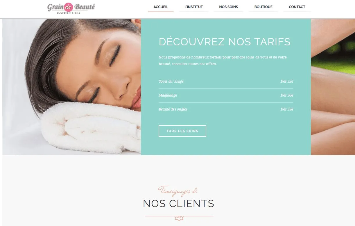 Grain de Beauté, capture 3