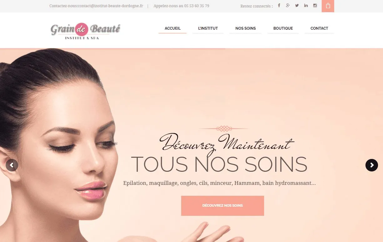 Grain de Beauté, capture 1