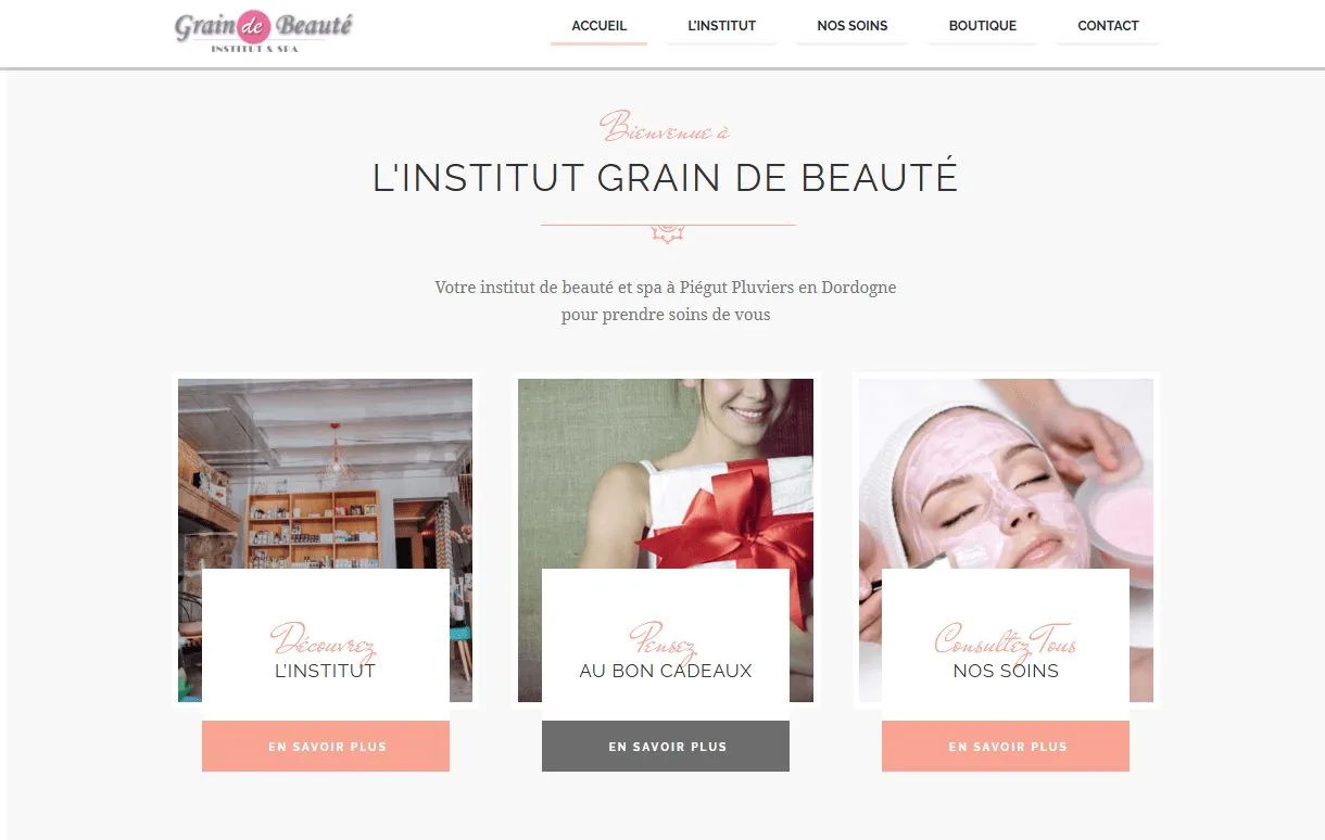 Grain de Beauté, capture 2