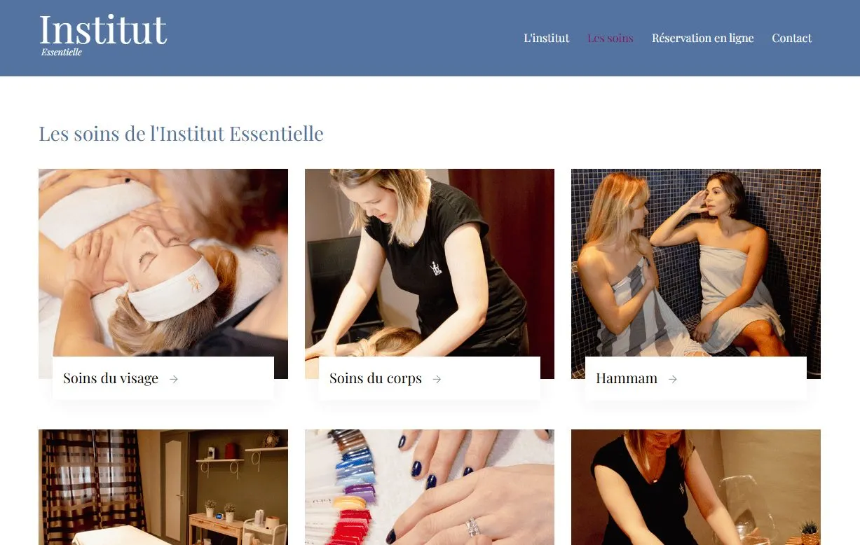 Institut Essentielle, capture 2