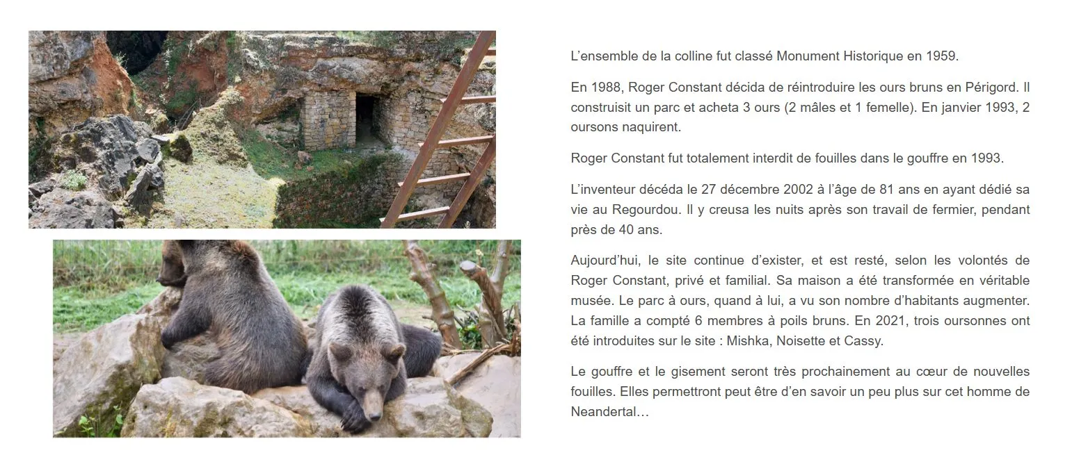 Le Regourdou, capture 1