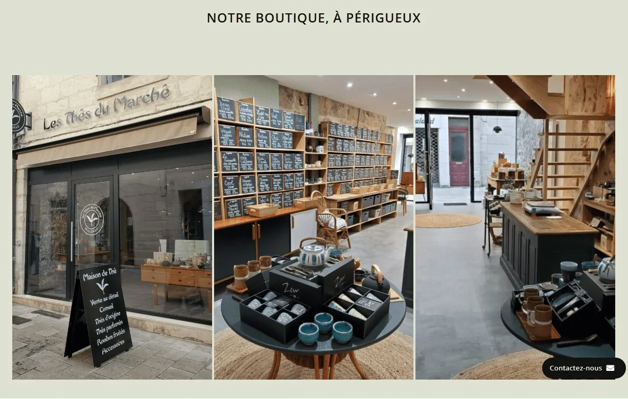 Les Thés du Marché, capture 4