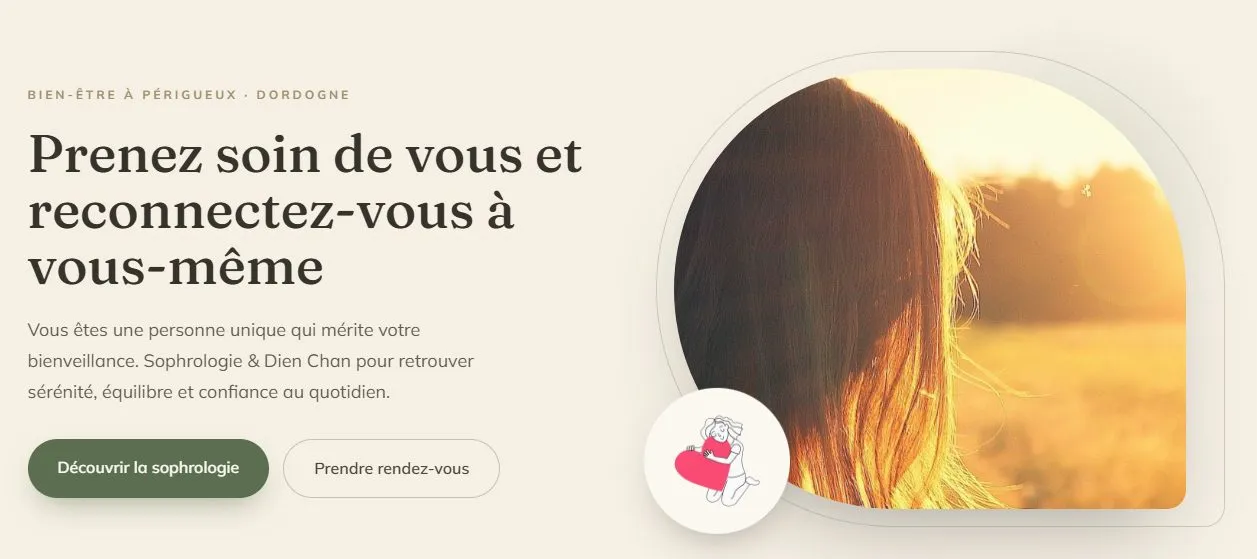 Site Valérie Piron-Lafleur réalisé par Lucky Web
